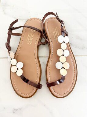 Handmade "Nafplio" sandals by Mykonos Sandals 39/8